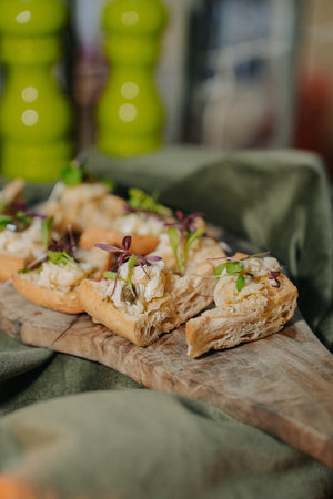 Meat and Fish Canapes