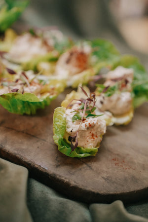 Meat and Fish Canapes