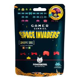 Powerbears Space Invaders Gamer Gummies