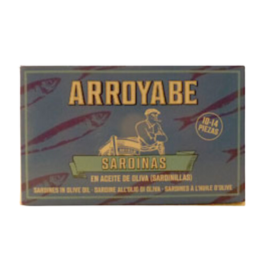 Arroyabe Sardinas in Olive Oil 118g