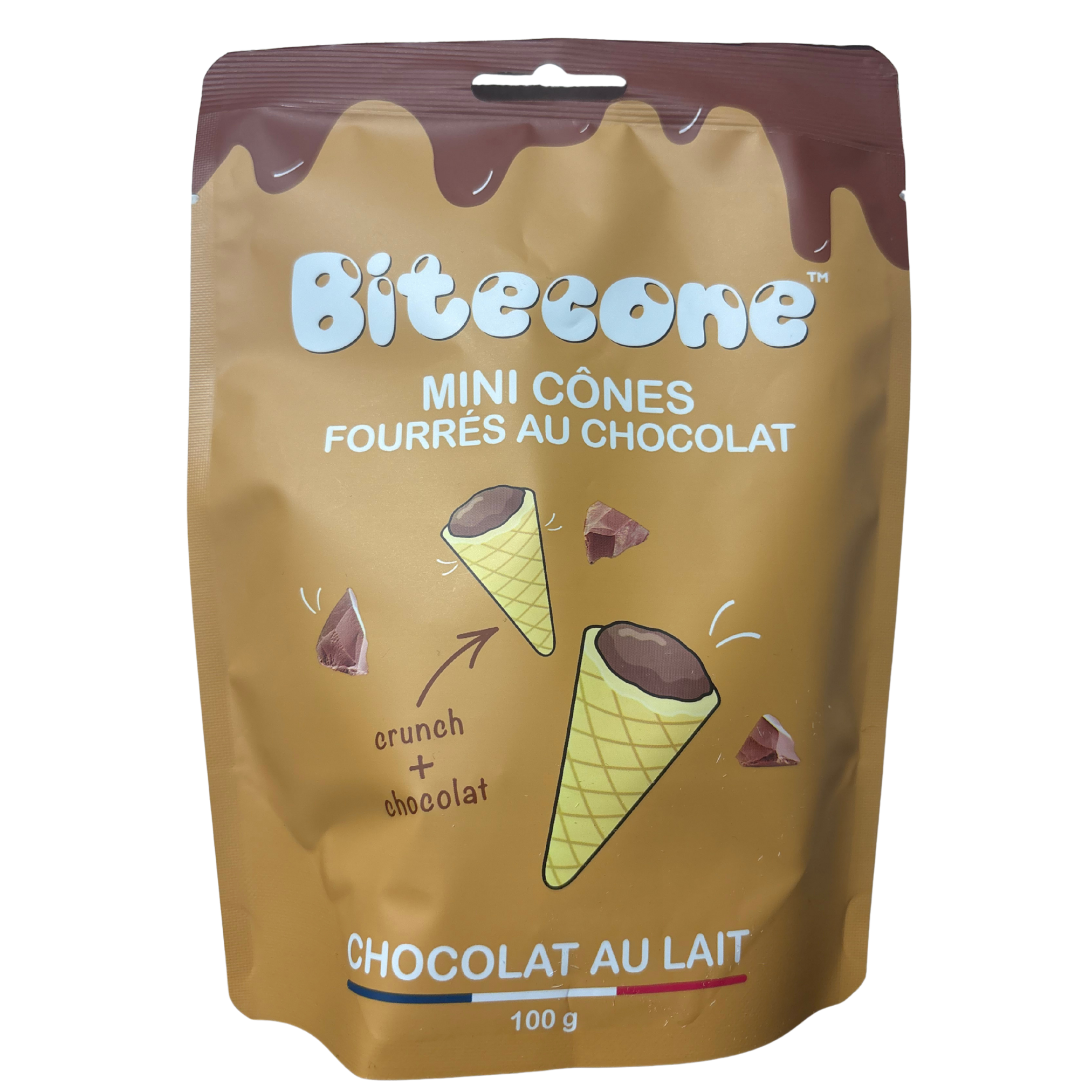 Bitecone Milk Chocolate Salted Caramel 100g