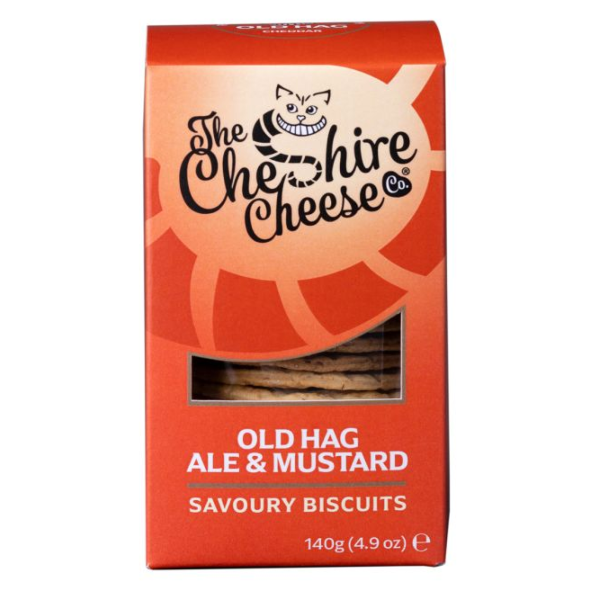 Cheshire Cheese - Old Hag Ale & Mustard Crackers 160g