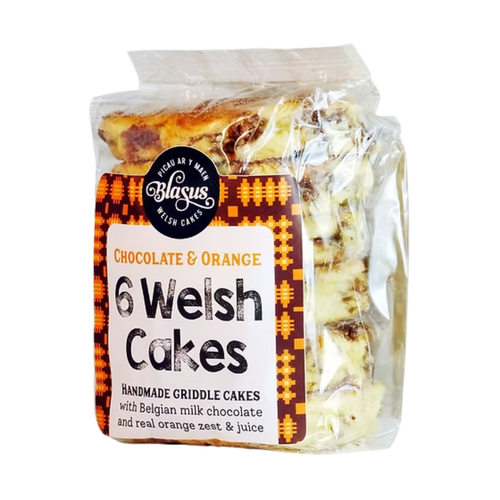 Blasus Chocolate Orange Welsh Cake 6 Pack