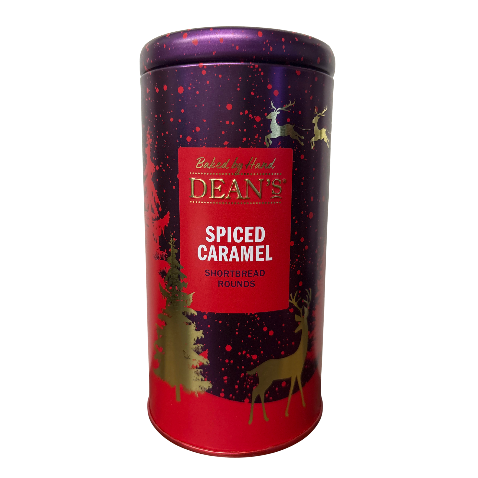 Deans  Spiced Caramel Shortbread Tin 150g