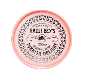 Hadji Bey's Rose Turkish Delight 250g
