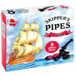 Skippers 8 Liquorice Pipes 146g