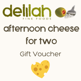 Afternoon Cheese for Two Gift Voucher