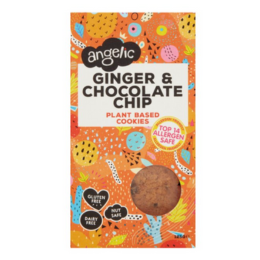 Angelic Vegan Ginger & Chocolate Chip Cookies 125g