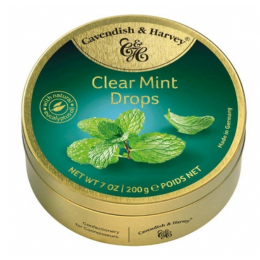 Cavendish & Harvey Clear Mint Drops 200g