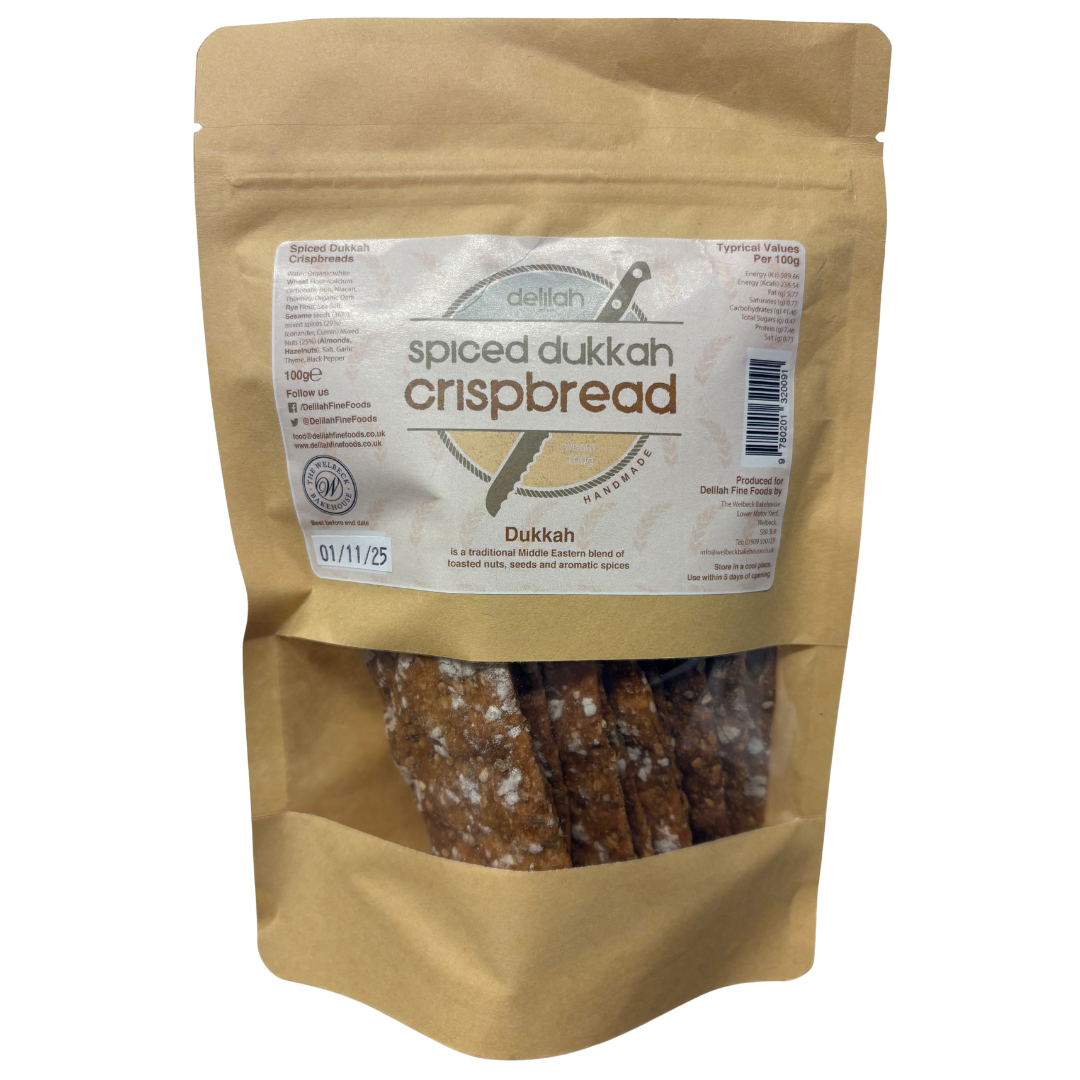 Delilah Spiced Dukkah Crispbreads 100g