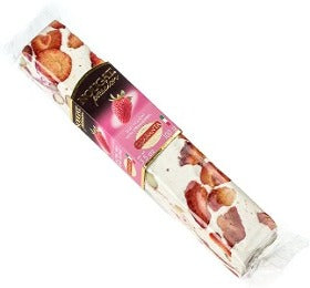 Quaranta Strawberry Nougat Bar 100g