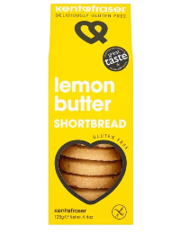 Kent & Fraser Lemon Butter Shortbread (GF) 125g