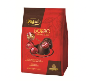 Boero Dark Chocolate Cherry Liquor Shots 210g