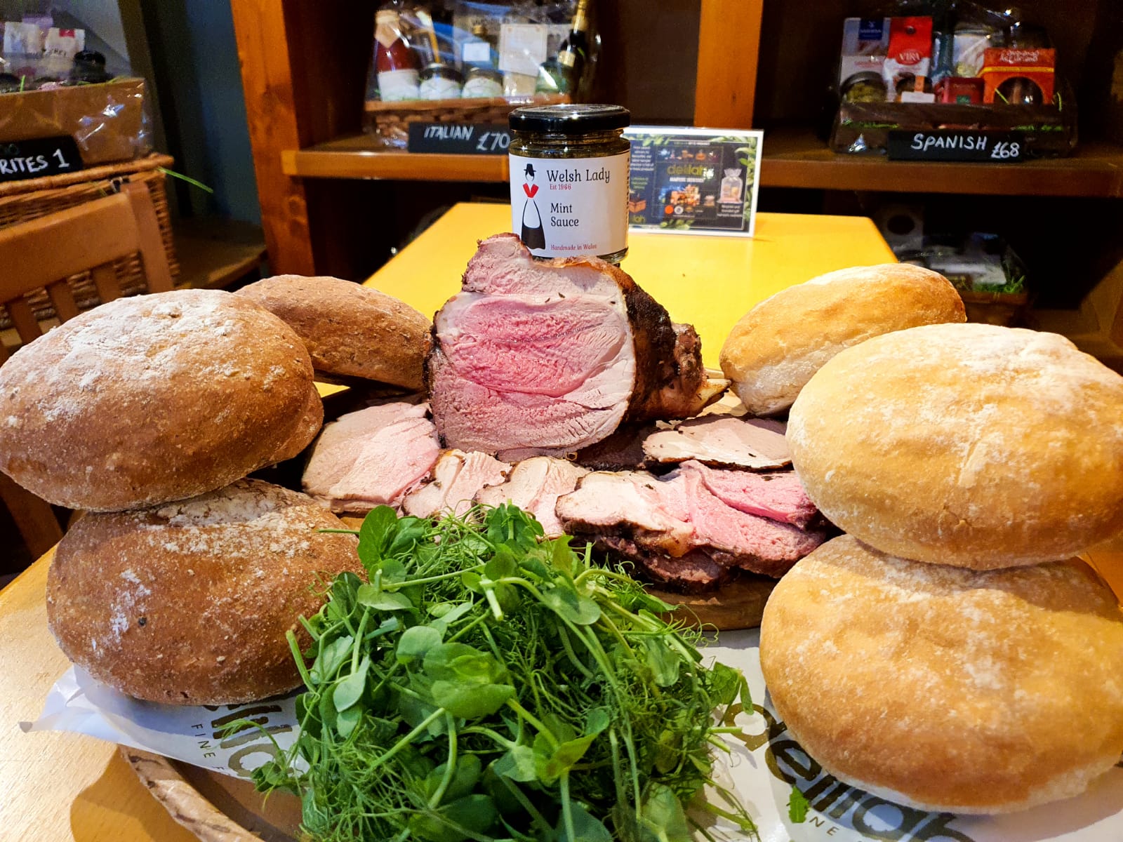 Slice n' Serve Roast Cob Menu - 12 Guests @ £6.50 Per Person