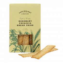 Cartwright & Butler Rosemary Focaccia Bread Thins 130g