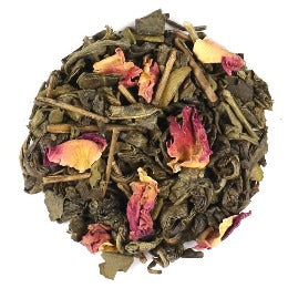 Rose Green Gunpowder Tea 100g