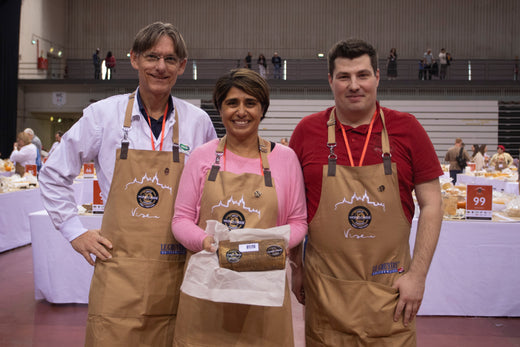 Sangita Judges at the 2024 World Cheese Awards in Portugal