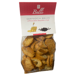 Belli Parmesan & Black Pepper Cantuccini 150g