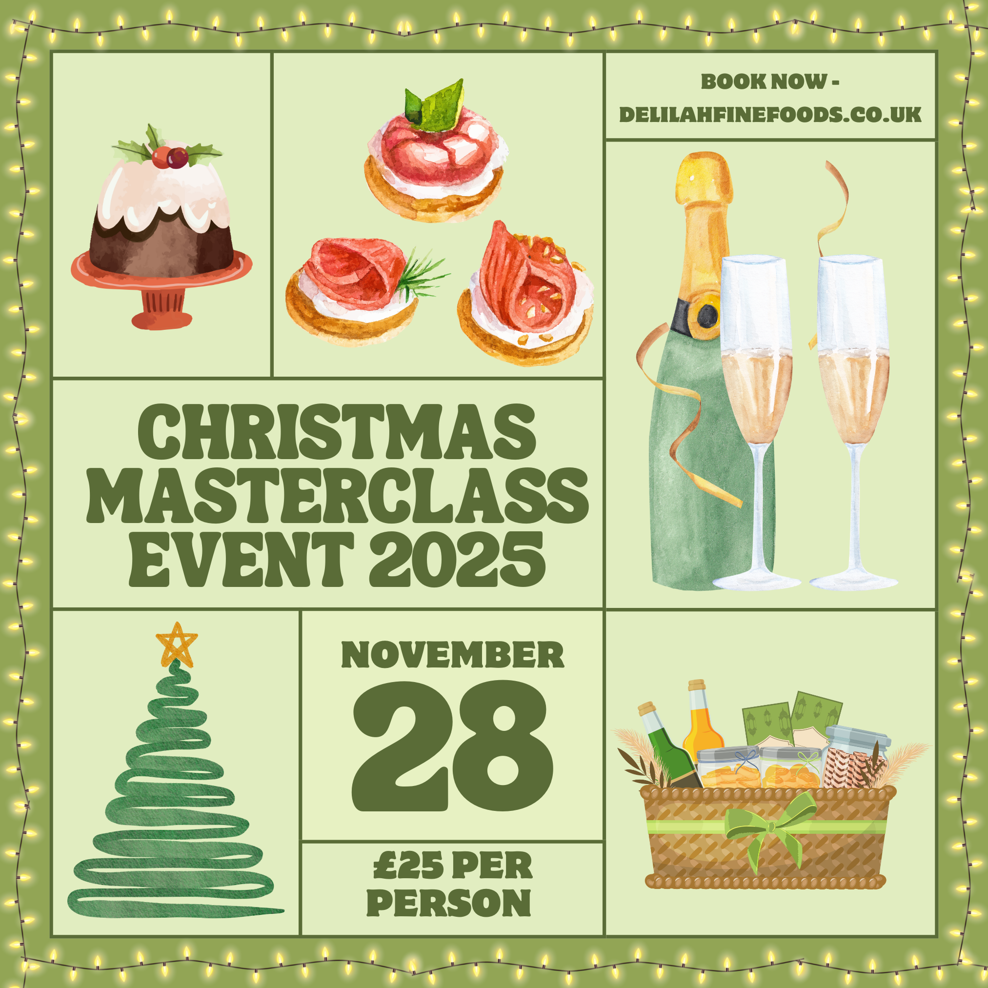The Delilah Christmas Masterclass Event 2025