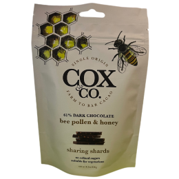 Cox&Co Dark Choc Bee Pollen & Honey Shards