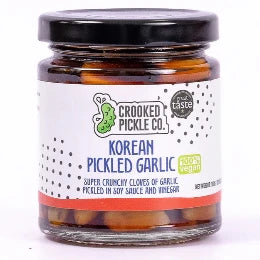 Crooked Pickle Korean Pickled Garlic 180ml