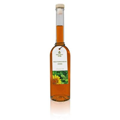 Deli-cious Olive Oil infused with Mediterranean Herbs
