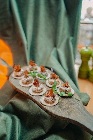 Meat and Fish Canapes