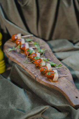 Meat and Fish Canapes