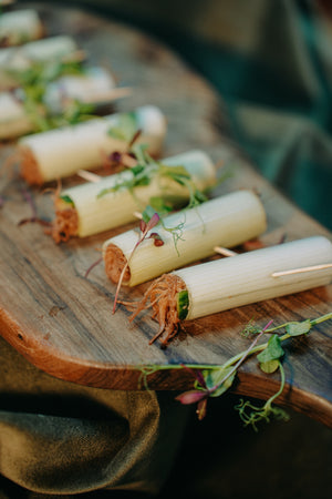 Meat and Fish Canapes