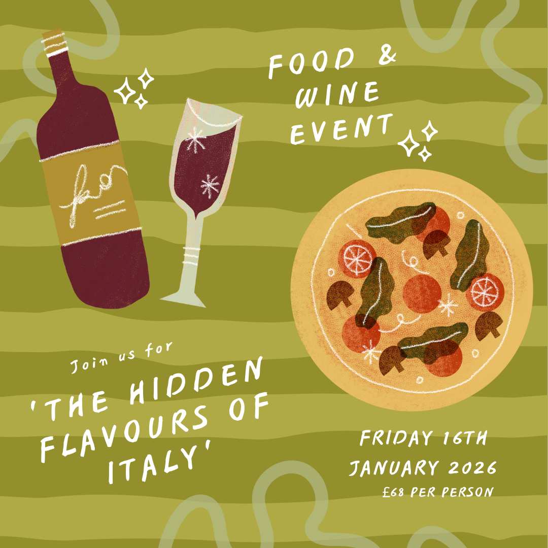 The Hidden Flavours of Italy- Food & Wine Event -  Friday 16th January 2026
