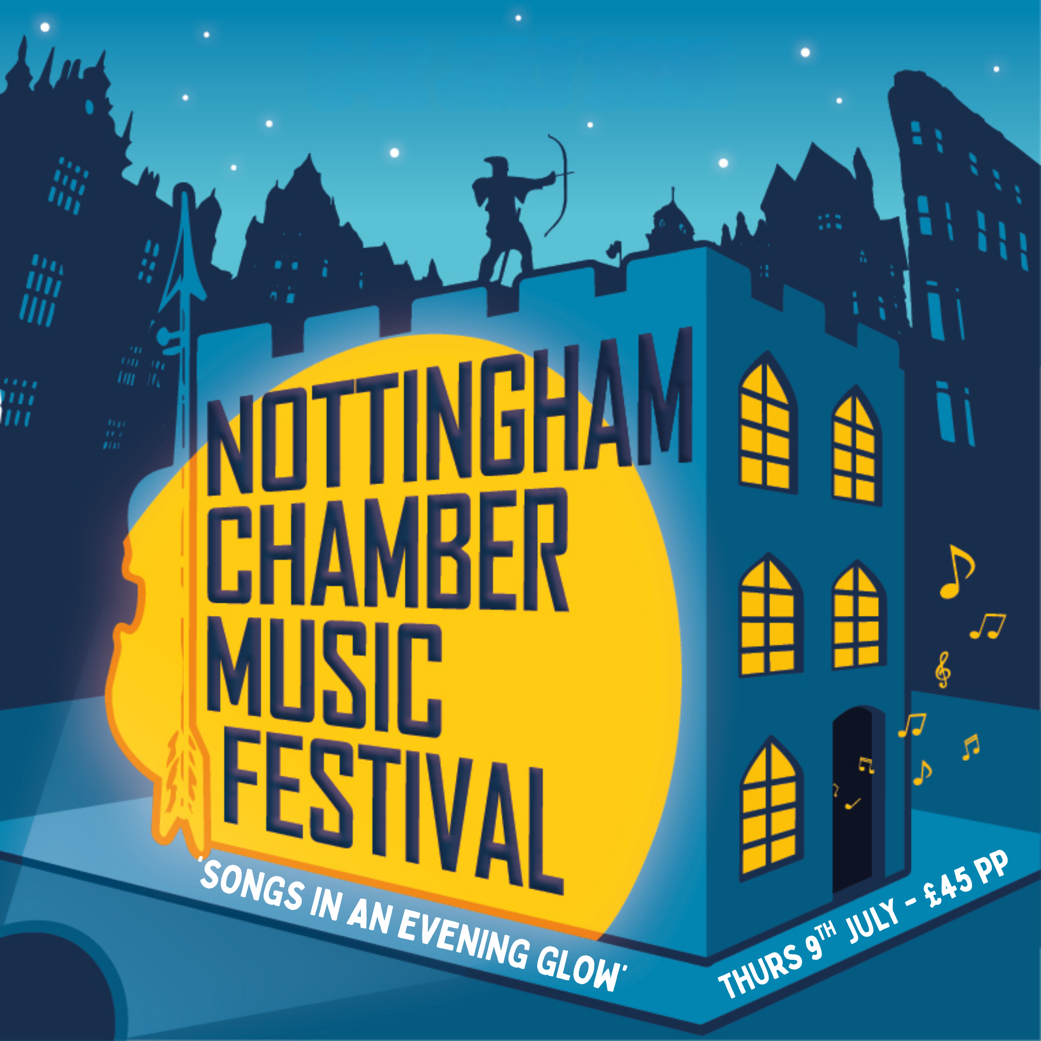 Nottingham Chamber Music Festival: Songs in an evening glow🎵 Thursday 9th July