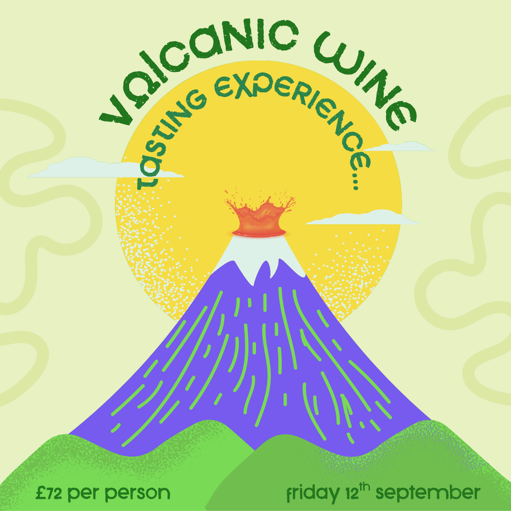 A Volcanic Wine Tasting Experience- Food & Wine Event -  12th September 2025
