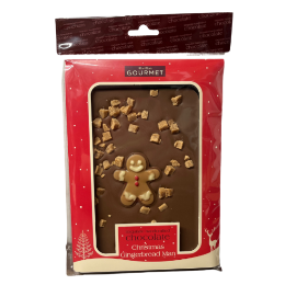 Milk Choc Gingerbread Man with Fudge Slab 200g