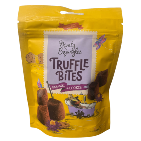 Monty Bo Caramel & Cookies Truffle Bite 100g