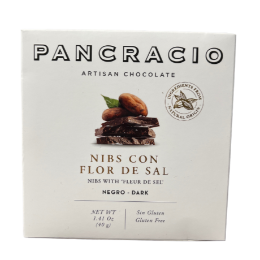 Pancracio Dark Nibs-Fleur de Sel 40g