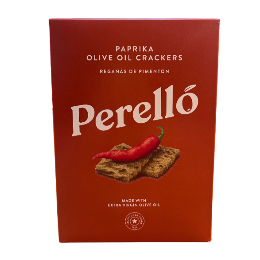 Perello Paprika Olive Oil Crackers 150g