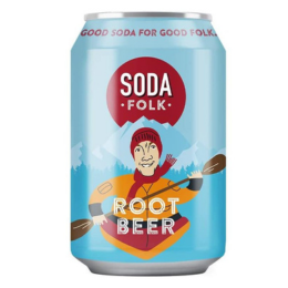 Soda Folk Root Beer 330ml