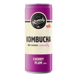 Remedy Cherry & Plum Kombucha 250ml