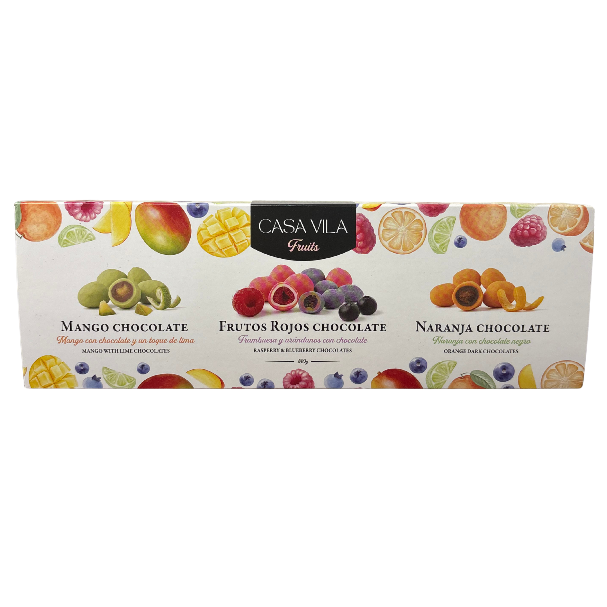 Casa Vila Chocolate Coated Mixed Fruit 180g