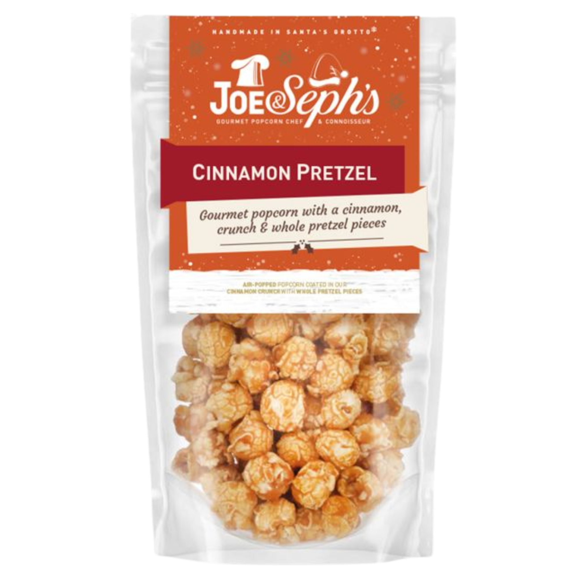 Joe & Seph's Cinnamon Pretzel Popcorn 70g