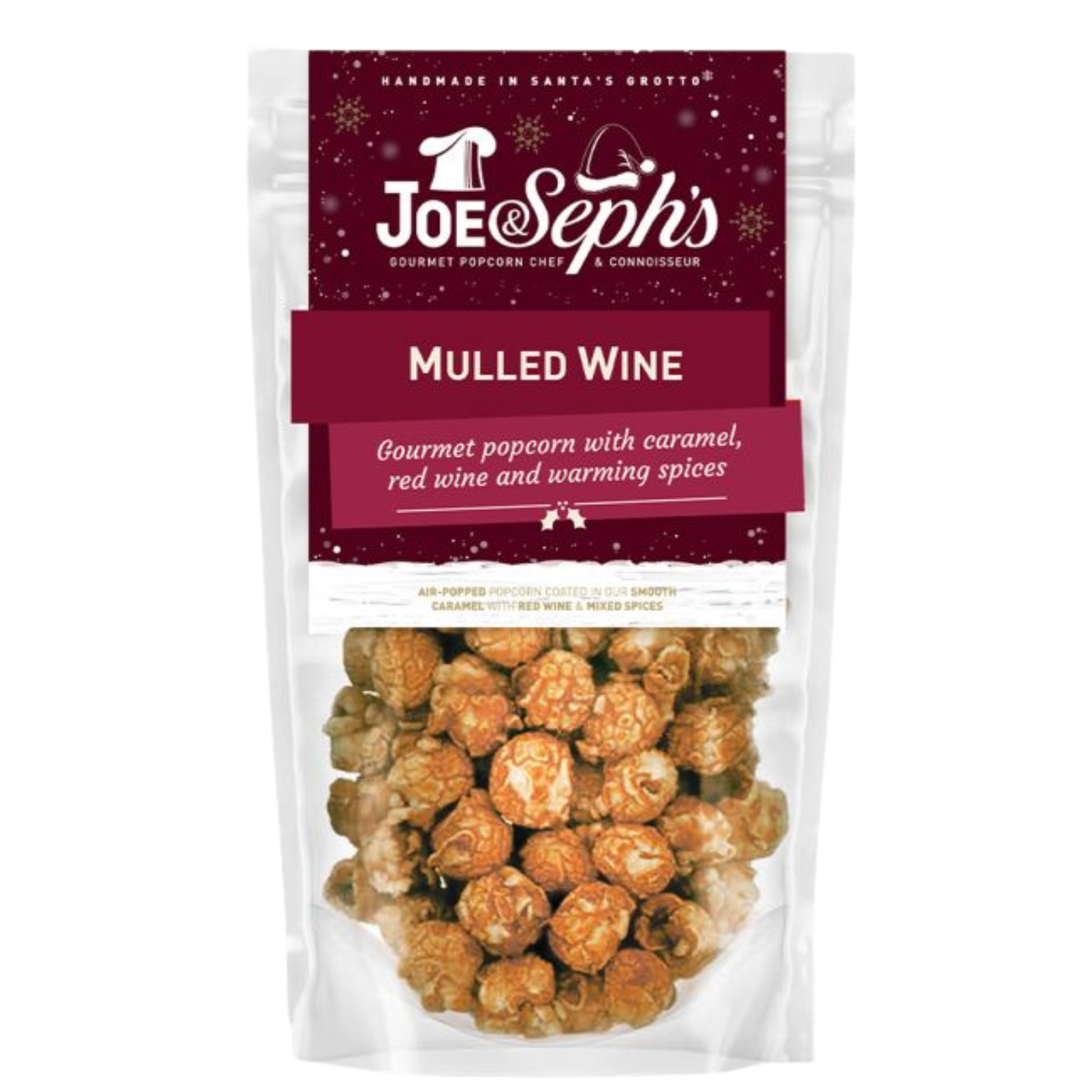 Joe & Seph Mulled Wine Popcorn 70g