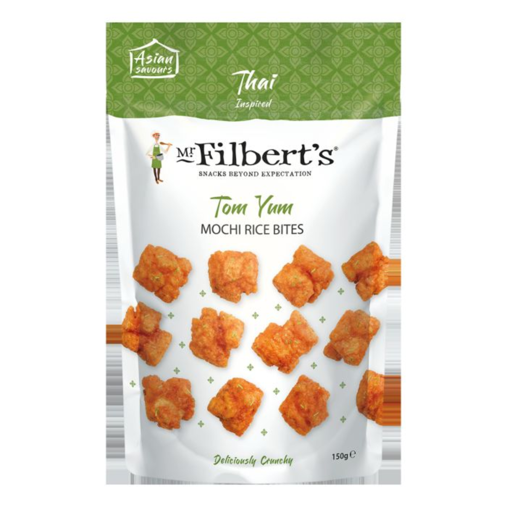 Filberts Tom Yum Mochi Rice Bites 150g