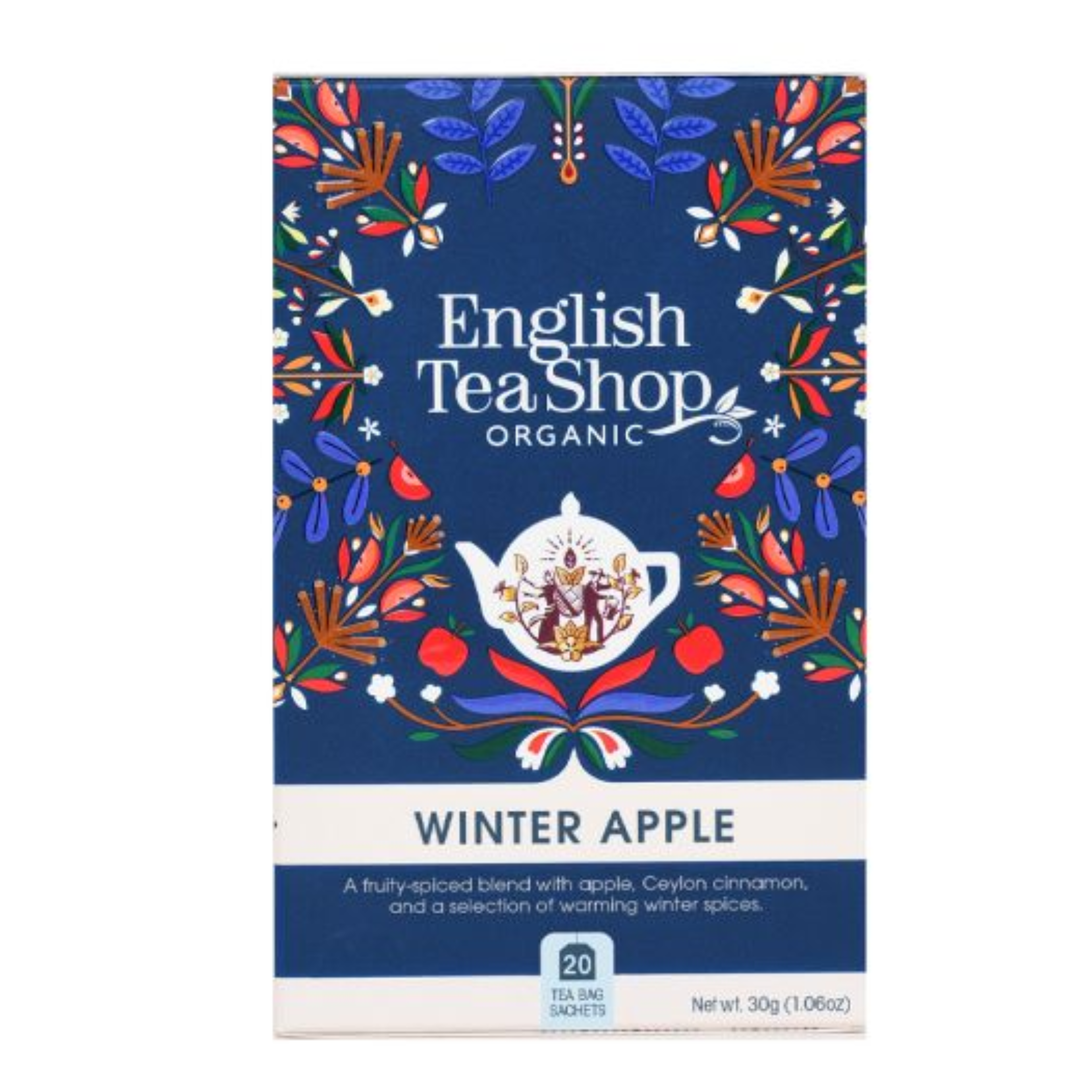 English Tea Shop - Organic Winter Apple Tea Bags 30g