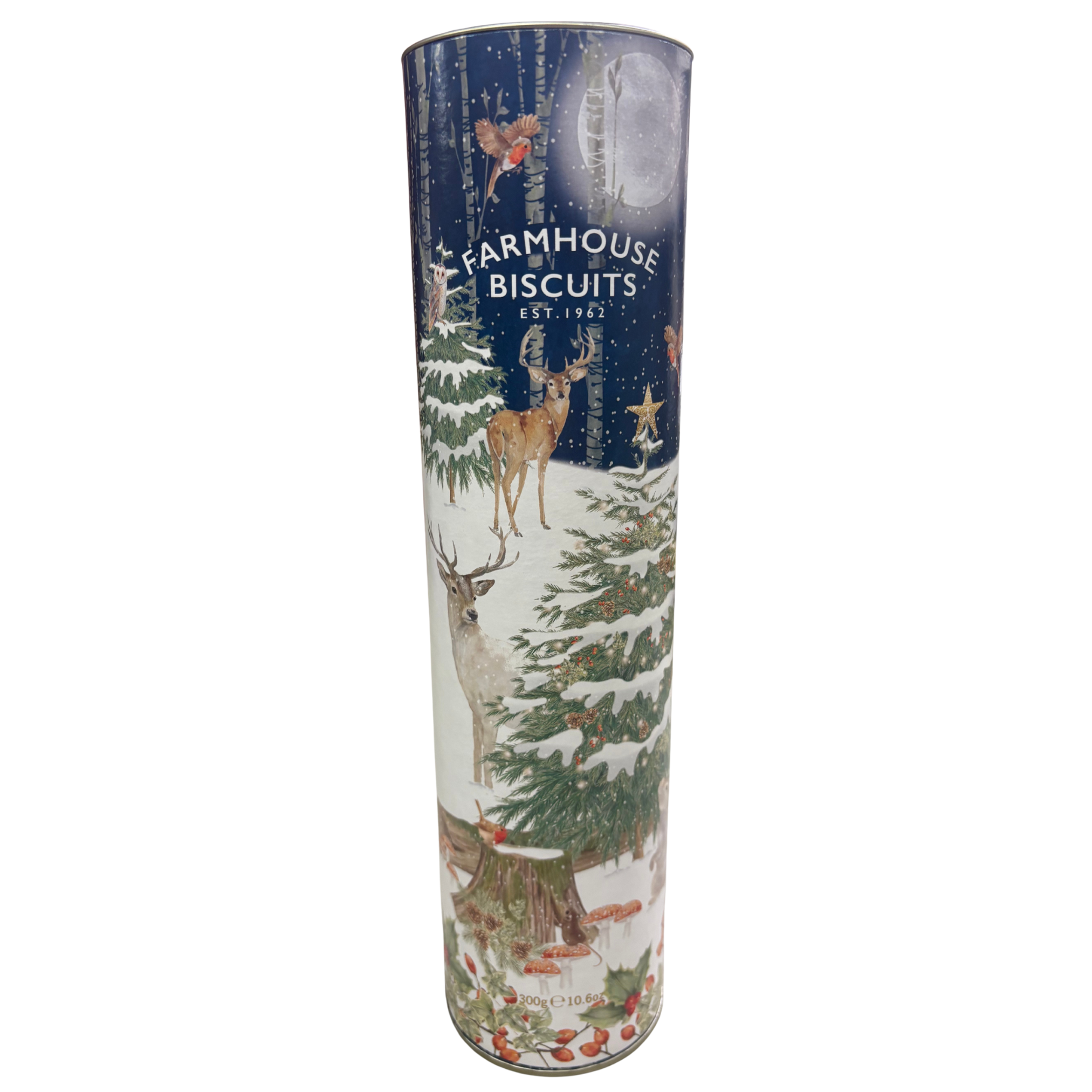 Farmhouse Spiced Oat & Sultana Biscuit Tube 300g