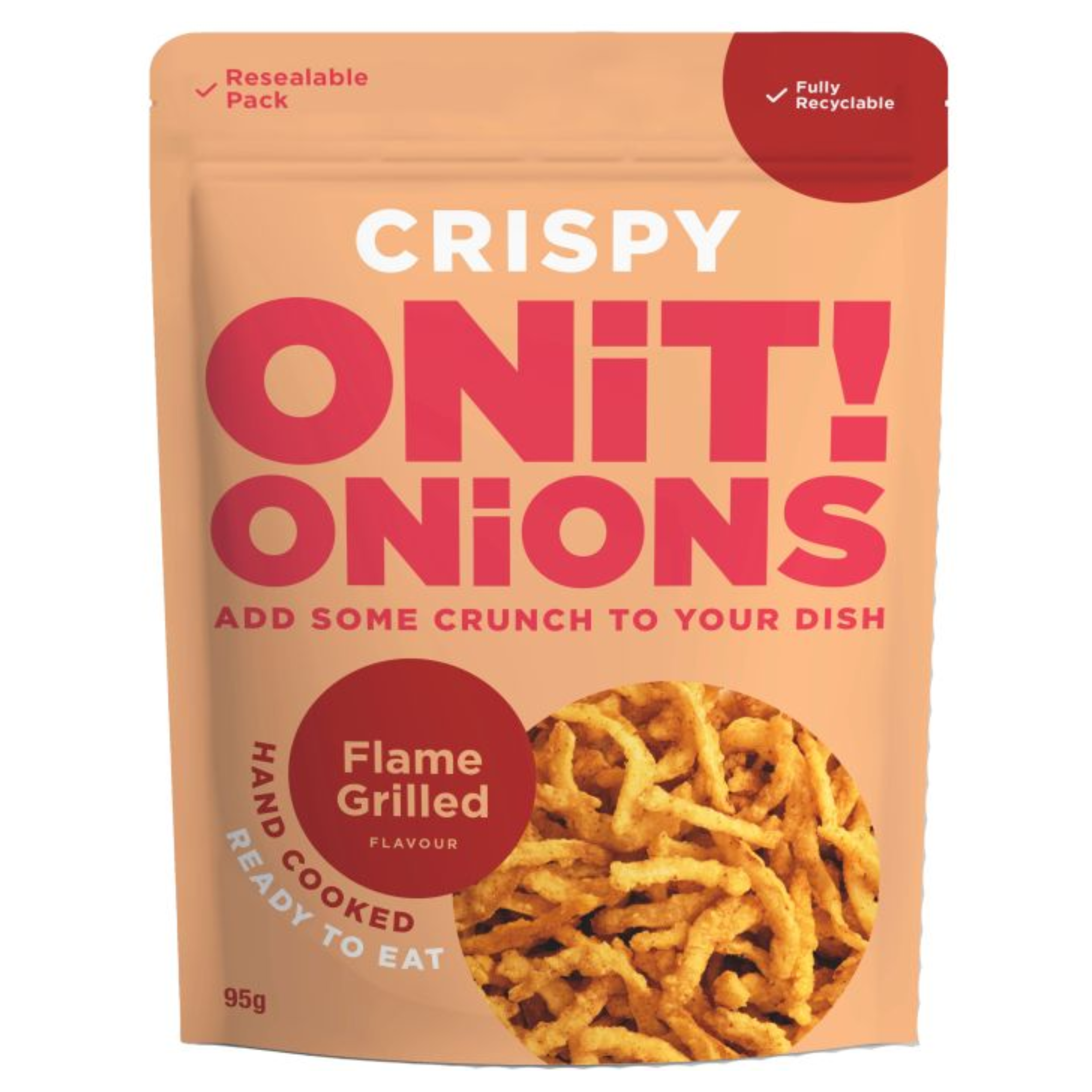 Onit Crispy Onions Flame Grilled Flavour 95g