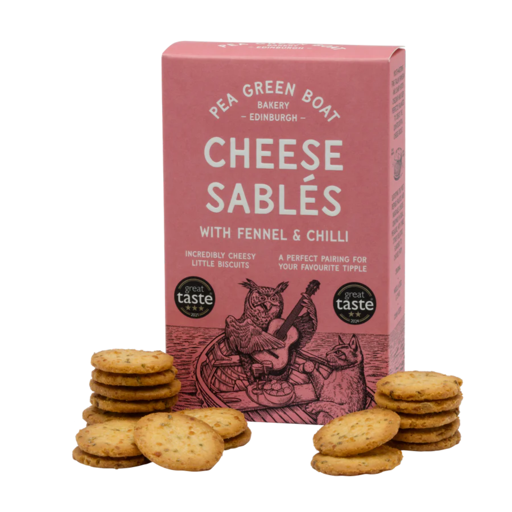 Cheese Sables with Fennel & Chilli 35g