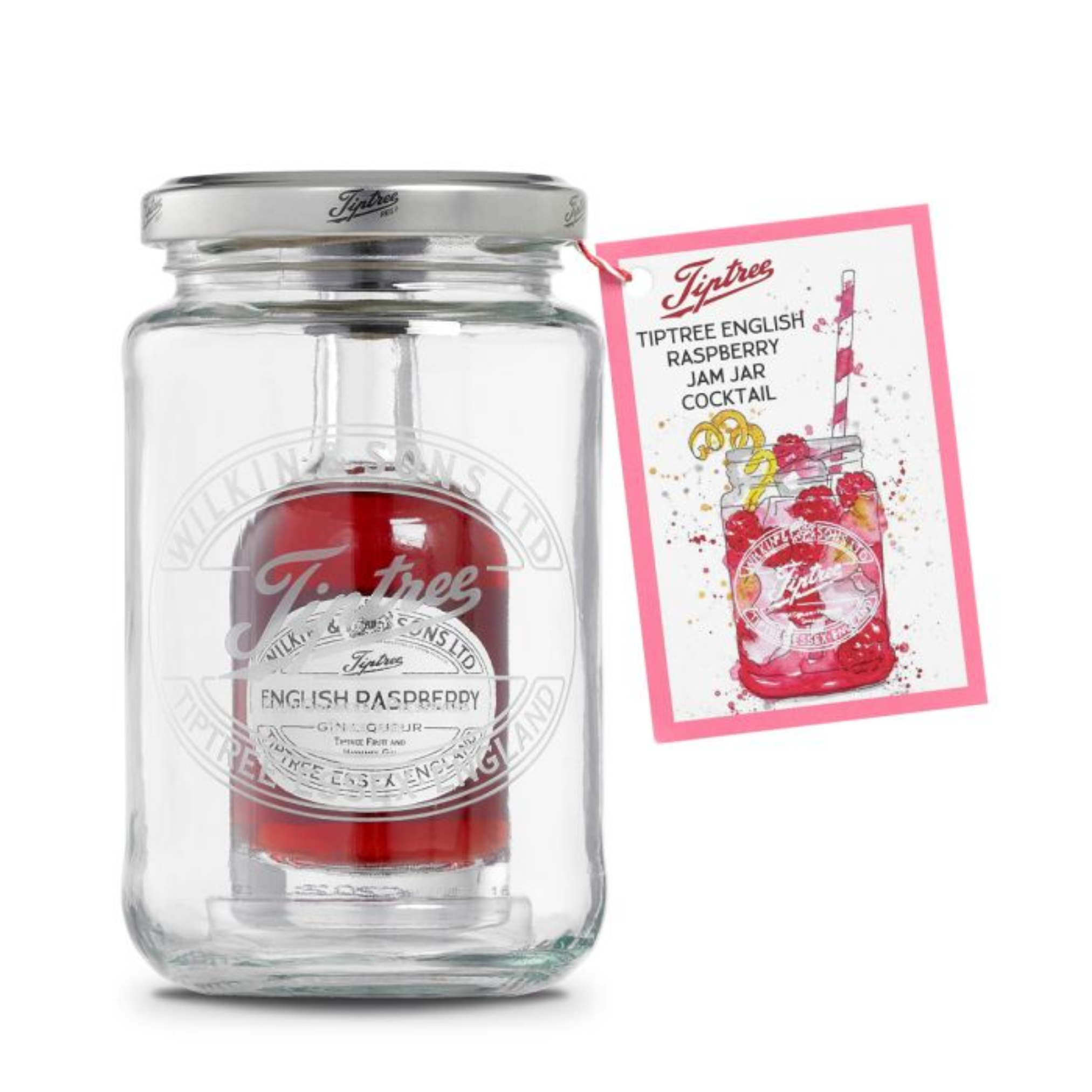 Tiptree Raspberry Gin Jam Jar Cocktail 5cl