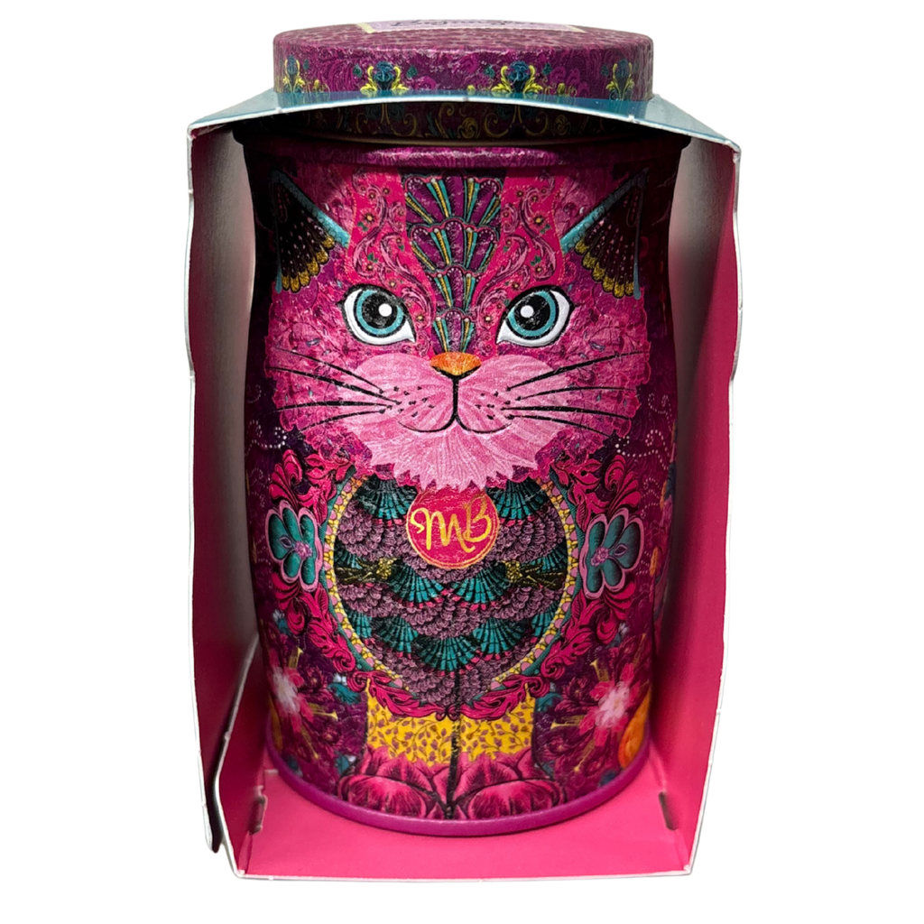 MontyB Persian Pink Choccy Scoffy Cat Tin 36g