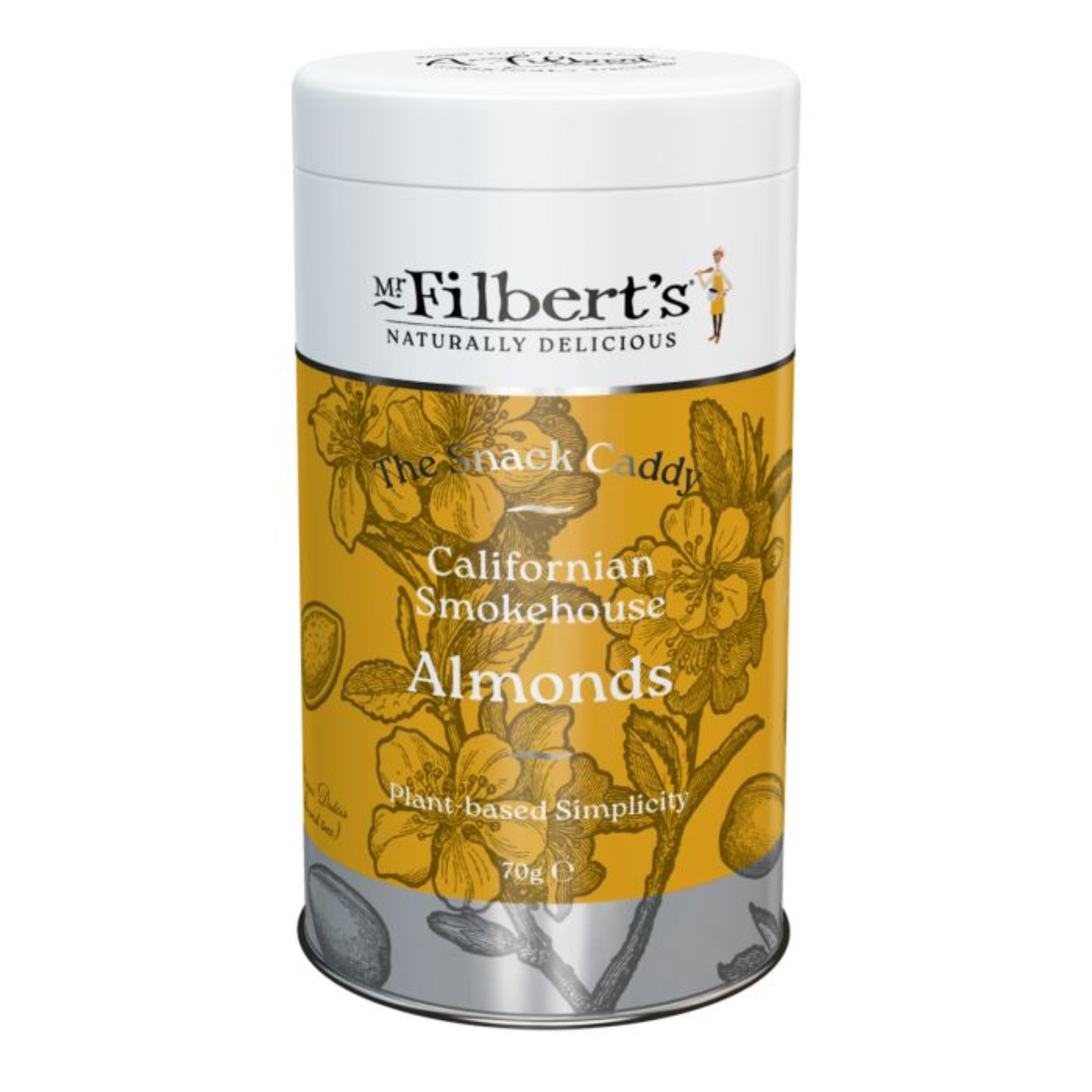 Filberts Smokehouse Almonds Tin 70g