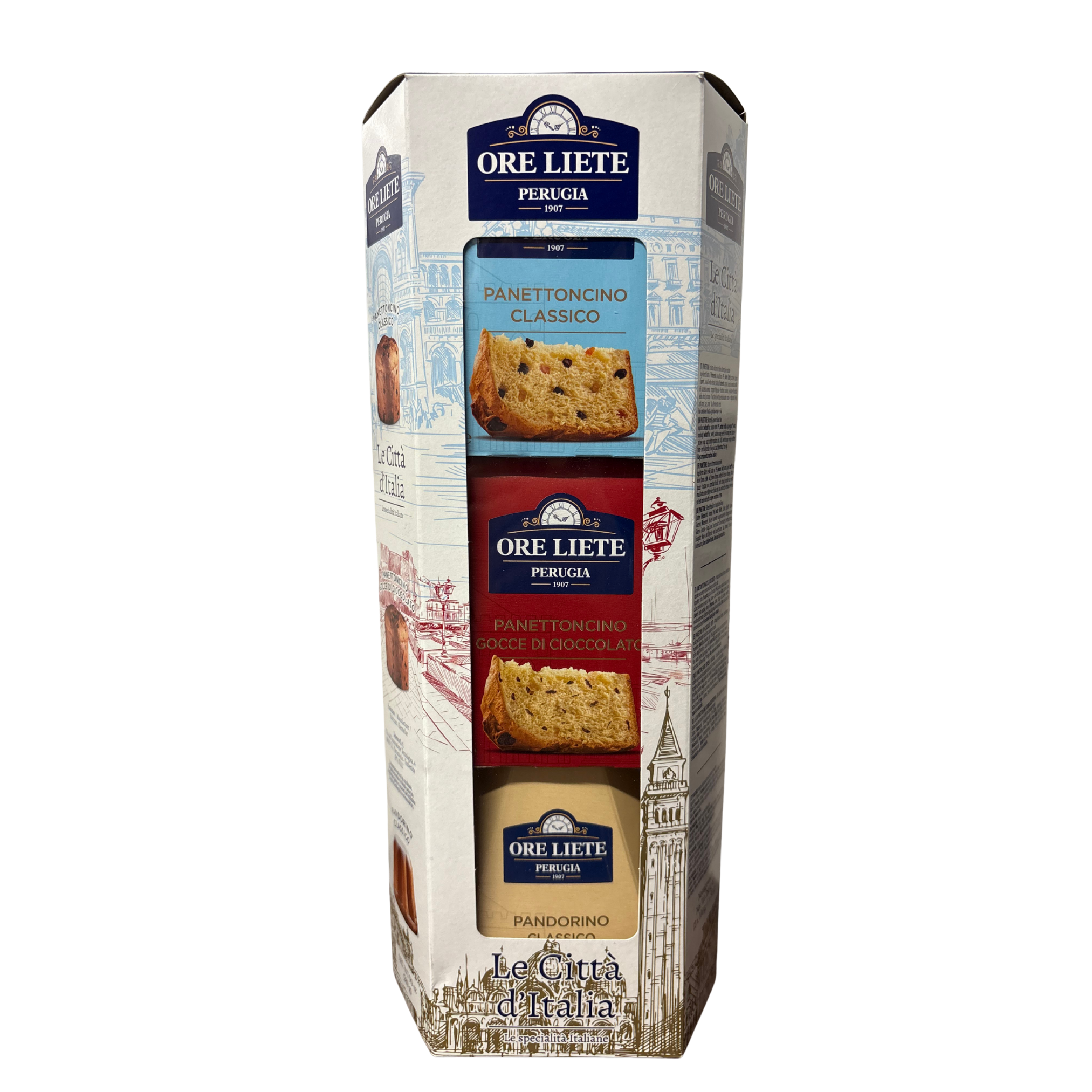 Mini Panettone 3 Piece Gift Box 280g